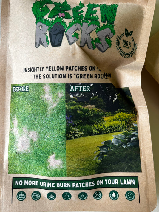 Green Rocks - Save your lawn!